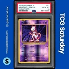 2016 POKEMON XY EVOLUTIONS #51/108 MEWTWO REVERSE HOLO PSA 10