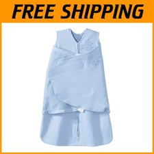 Adjustable Wearable Blanket, TOG 1.5, Baby Blue, 0-3