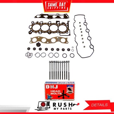 03-05 Zylinderkopfset Mit Kopfbolzensatz Für Honda 1,3L L4 SOHC 8v DNJ HGB232