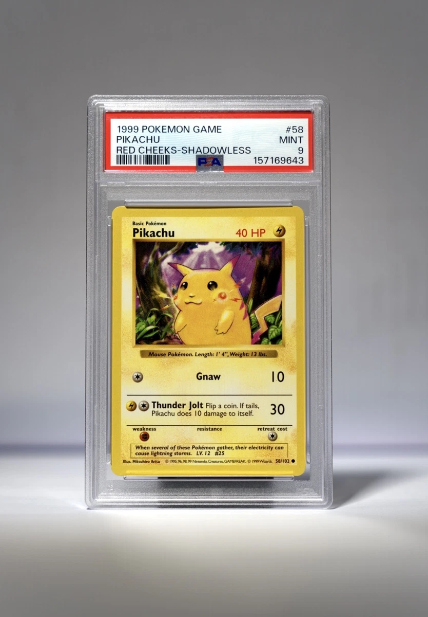 Pokémon Pikachu Base Set Cards for sale - eBay