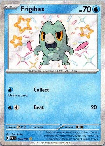 Frigibax 128/091 SV: Paldean Fates Holofoil NM