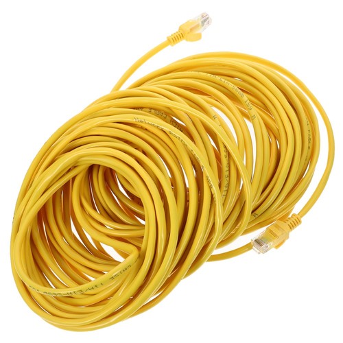 Hochgeschwindigkeitsnetzkabel Computer-Netzwerkkabel Netzwerk-Patchkabel - Photo 3/12