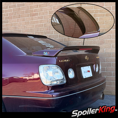 #ad Rear Add on Gurney Flap Lip Spoiler Fits Lexus GS Series Aristo 1998 2005 244GF $113.05