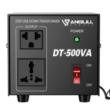 500W Voltage Converter Step Up Down 110V To 220V Heavy Duty Transformer