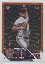 2023 Topps Update Orange Foil /299 Brent Headrick #US54 0a9v