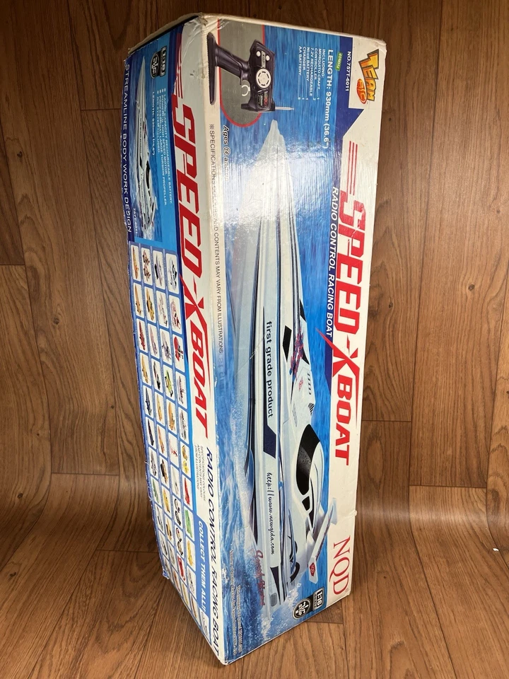 NQD TEAM RC High Speed 30'' Electric Speed Boat New Open Box - Image 3 of 4