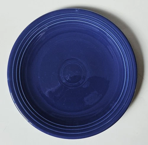 Vintage Fiesta 12" Chop Plate Cobalt Blue Fiestaware