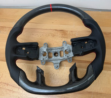 Jianggai Carbon Fiber Sport Steering Wheel 1500 Dodge Ram 2019-2024 Non Heated