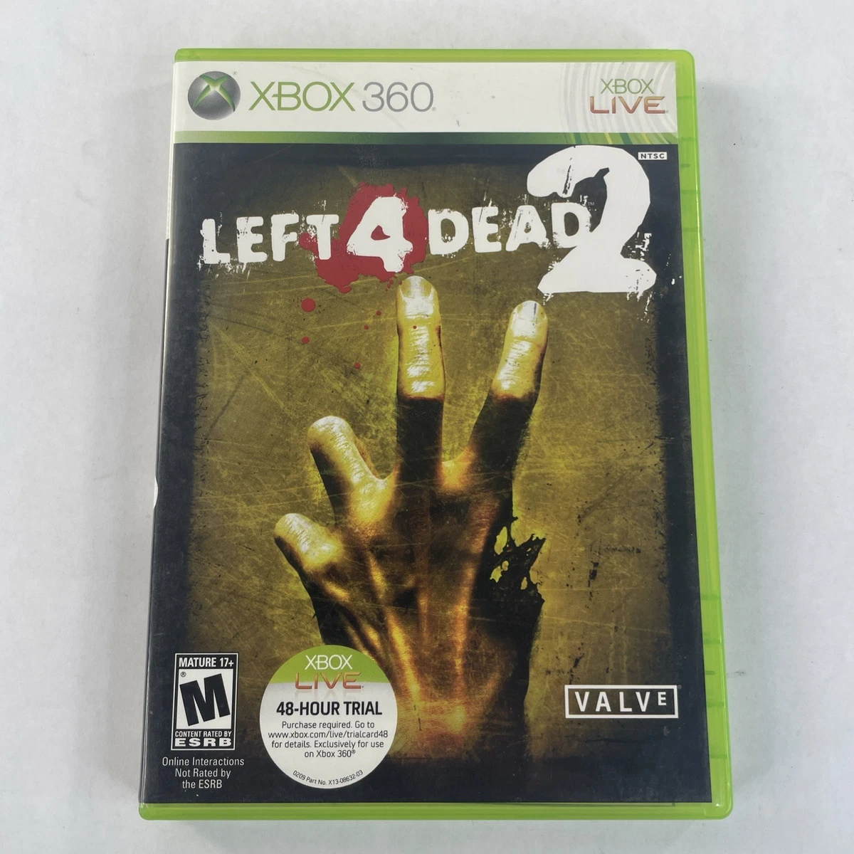 Left 4 Dead 2 Microsoft Xbox 360 Video Games for sale | eBay
