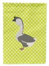 Caroline's Treasures African Goose Green Garden Flag BB7725GF