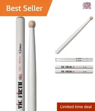 Snare Drumsticks Hickory 17 Inch Control Rebound Marching Designed by Ralph