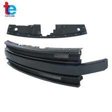 Front Bumper Grille Assembly Gloss Black For Ford Flex 2013 2014-2019