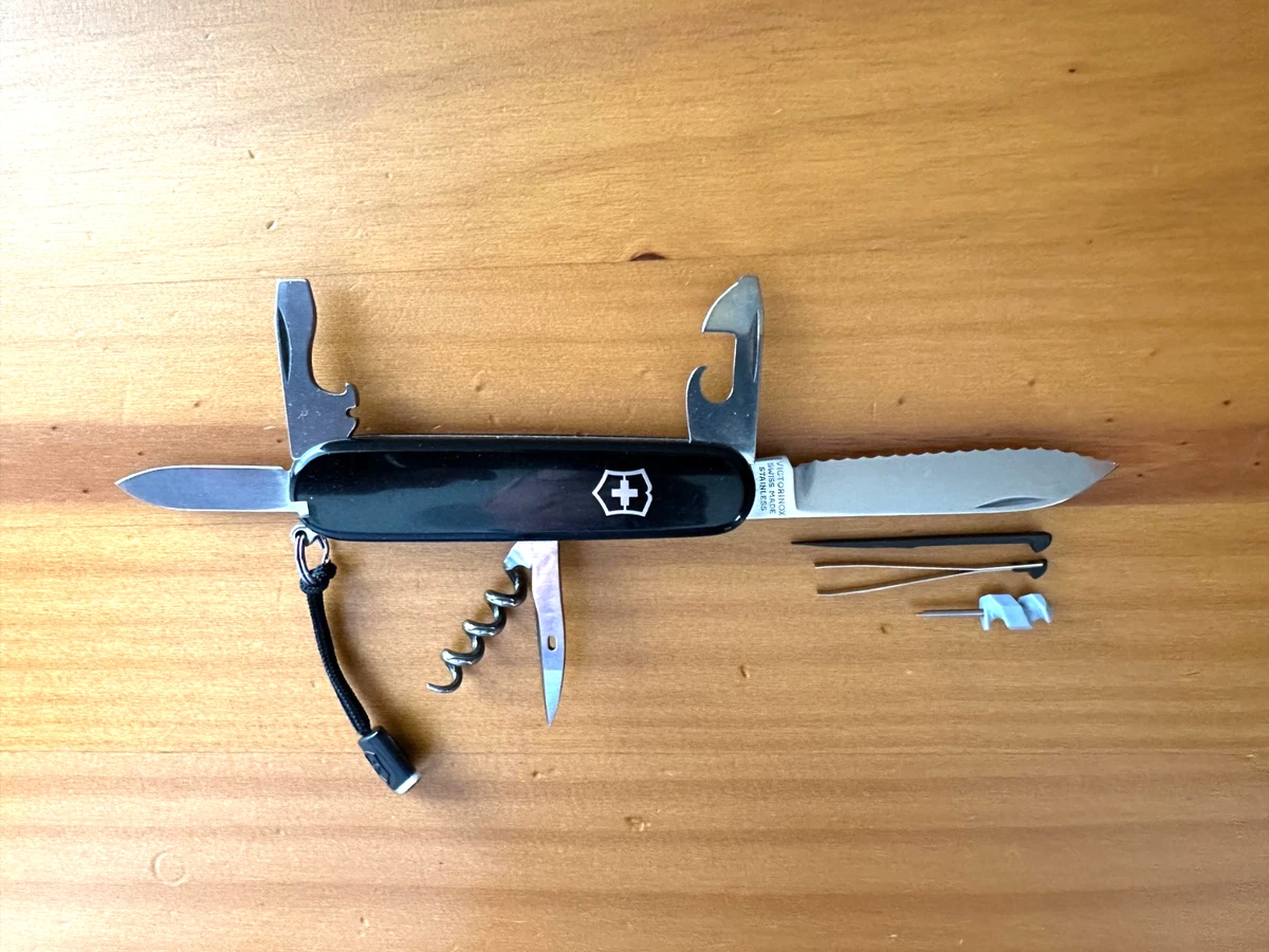 Victorinox Stainless Steel Blade Serrated Collectible Folding