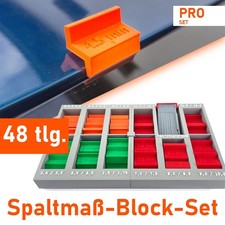 Spaltmaßblöcke Set 48 tlg.  Spaltmaß Fühl...