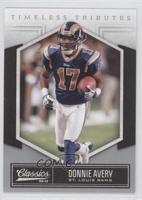 2010 Panini Classics Timeless Tributes Silver 23/100 Donnie Avery #90 0c4