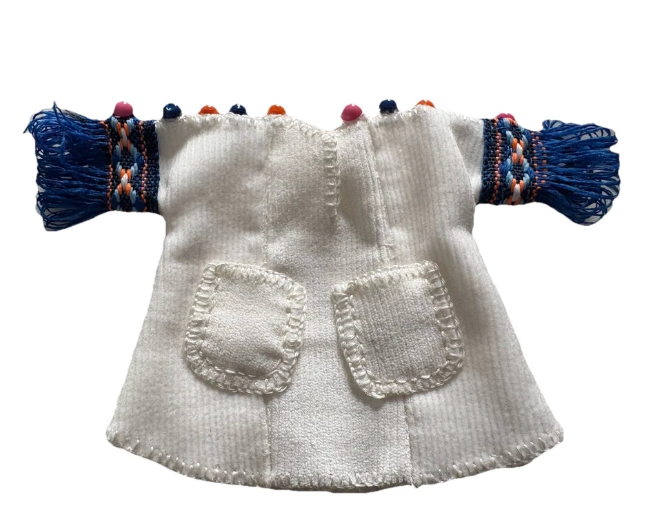 Robe Indienne Pour Poupée Mignonnette 13/15 Cm - Photo 4/4