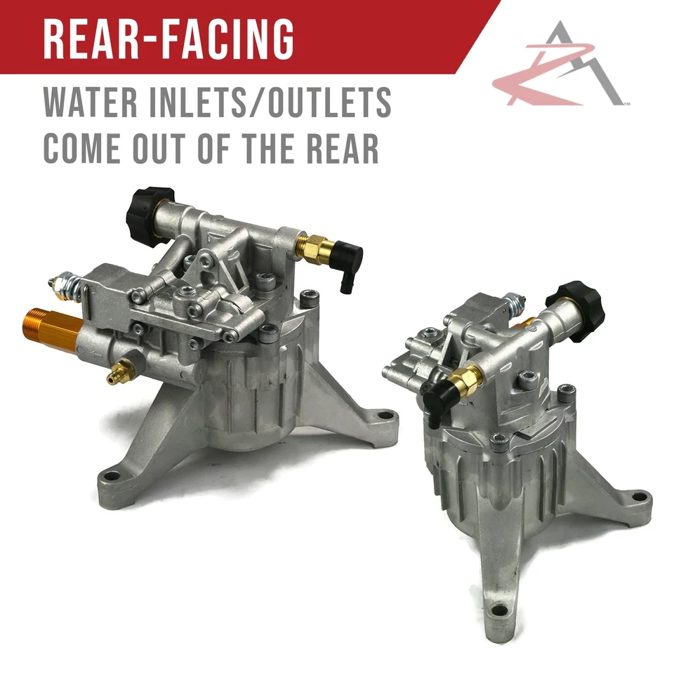 BOMBA LAVADORA A PRESIÓN VERTICAL 7/8" eje 2800 PSI para Husky, Ryobi 308653006 Foto 4 de 4