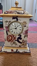 Mason's Ironstone GOLD Mandalay Design RARE LIMITED EDITION clock IMMACULATE
