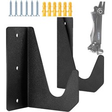 Floor Jack Stand Rack Wall Mount Organizer, Car Hydraulic Trolley Black
