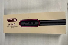 TYMO Ring Hair Straightening Brush - Black