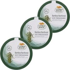 Solid Air Freshener Pack of 3 Bamboo Rainforest Odor Eliminator