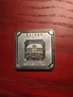 Geiger Edelmetalle 1 oz .999 Fine Silver Square Bar Schloss Guldengossa RAW
