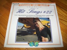 KARAOKE SING-ALONG Laserdisc LD HIT SONGS VOLUME 22 BRAND NEW SEALED VERY RARE