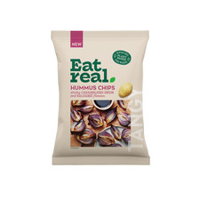 Eat Real Caramelised Onion & Balsamic Vinegar Hummus Chips 110g - Pack of 3