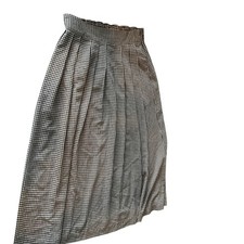 VTG Willow Ridge Buffalo Plaid Checkered Women Skirt Size10 Made In USA