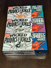 Marvins Magic Wicked Pranks/Jokes Whoopie Cushion Nail Thru Finger Scary Spider