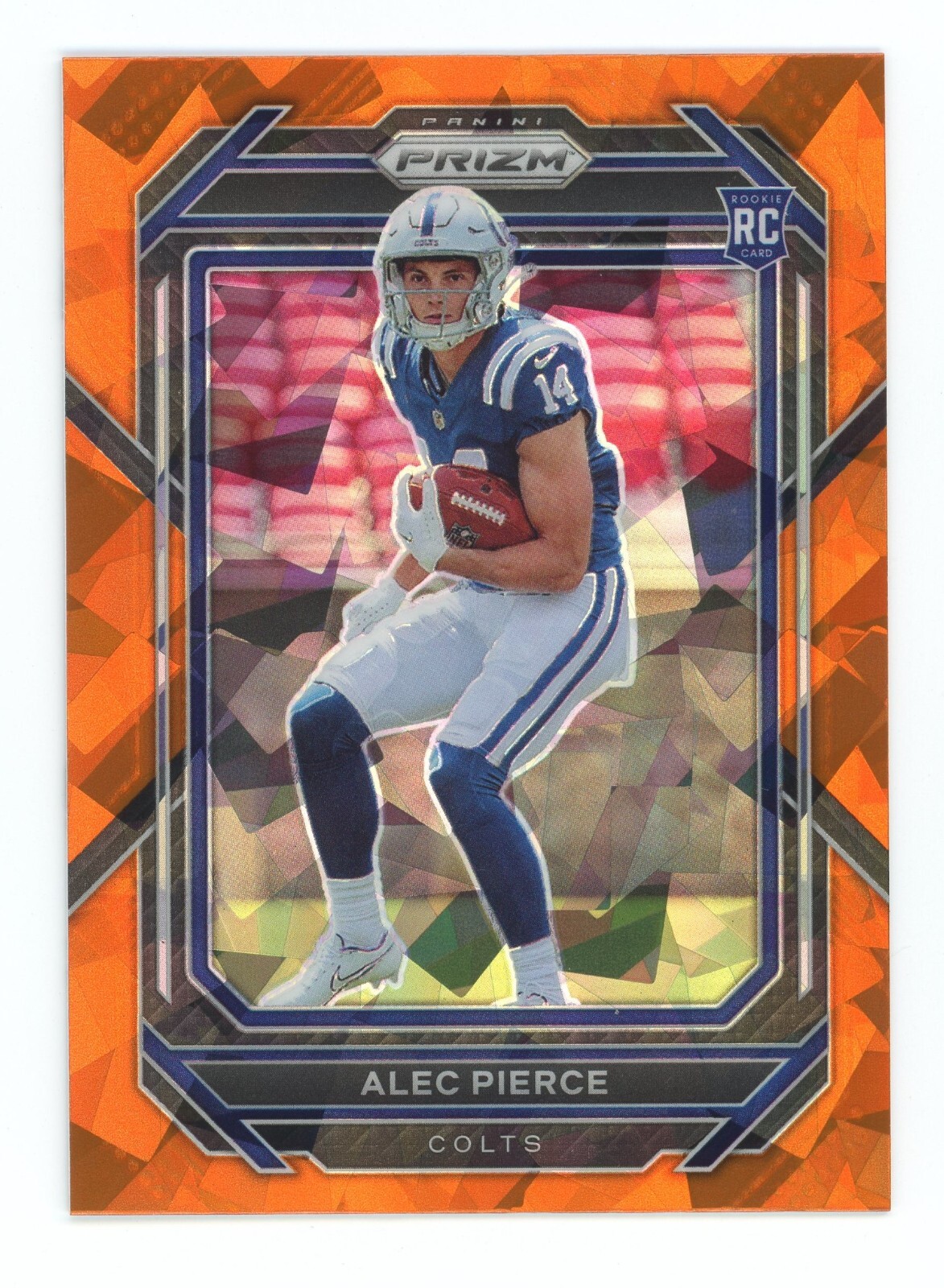 2022 Prizm Alec Pierce Orange Cracked Ice SP Rookie Fanatics Exclusive #330 D66