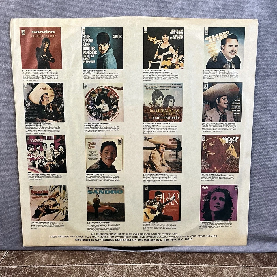 Los Muecas – Indita Mia 1981 CBS Balada Bolero LP Vinyl Album Record - TESTED Foto 4 de 4