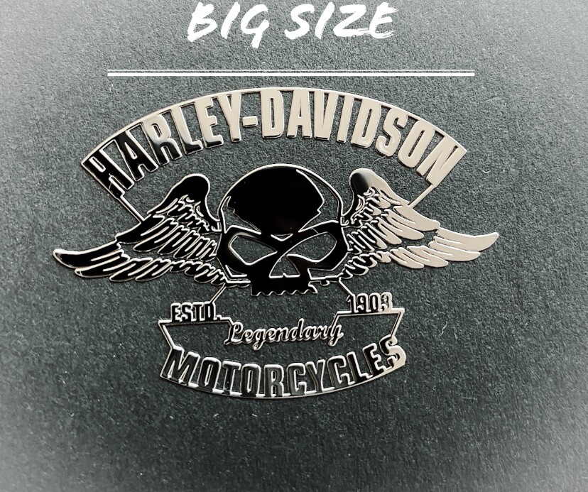 Sticker Harley Davidson LOGO Tank Pegatina Biker MOTO autocollant