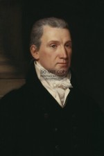 PRESIDENT JAMES MONROE PRESIDENTIAL PAINTING PORTRAIT 4X6 PHOTO POSTCARD