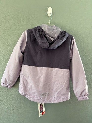 NWT Eddie Bauer Girls Youth Kids 3 in 1 Jacket with Fleece Liner Large 14-16 - Picture 7 of 10
