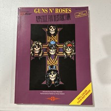 Guns N Roses Appetite For Destruction Guitar Vocal Music Tab Book 1988
