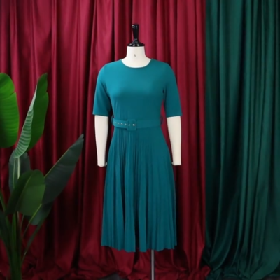 black dress with pearl neckline PEARL CREPE MINI DRESS – Viktor&Rolf