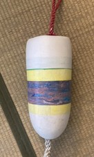 Unique Painted Buoy Decor