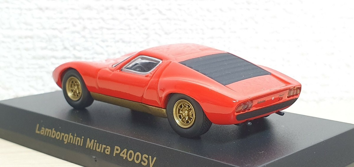1/64 Kyosho LAMBORGHINI MIURA P400SV ORANGE/GOLD diecast car