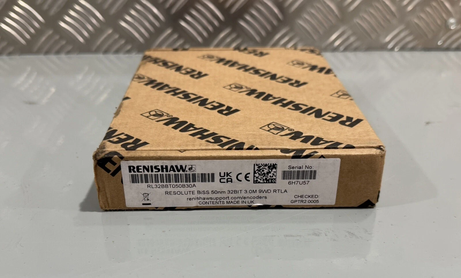 RENISHAW RL32BBT050B30A Resolute BiSS Encoder Readhead 50nm 32Bit 3.0M 9WD - New 3