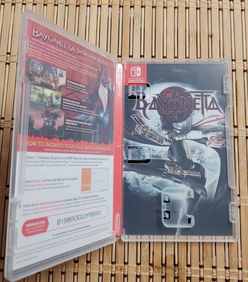 Bayonetta 1 Nintendo Switch Physical Copy Brand New Factory Sealed