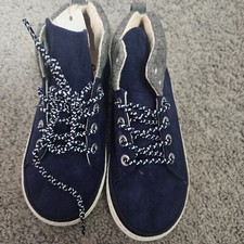 boy blue high top gap shoe size 10