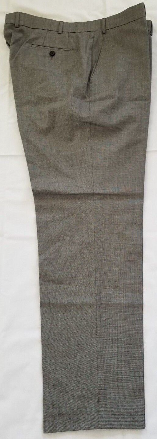 Mens Size 40W X 32L Grey Ralph Lauren Ultraflex 100% Wool Dress Pants ...