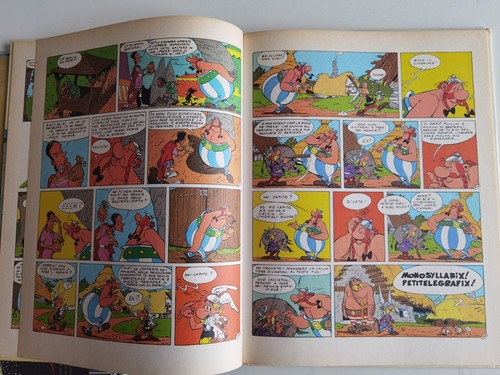 GOSCINNY UDERZO - ASTERIX E LA OBELIX SPA - PRIMA EDIZIONE CARTONATO - Picture 2 of 3