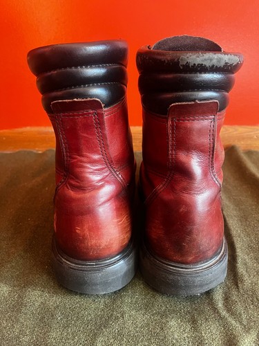 Red Wing SuperSole 402 Men's 8" Soft Moc Toe Boots Mens 9.5 EE Leather USA - Picture 6 of 9