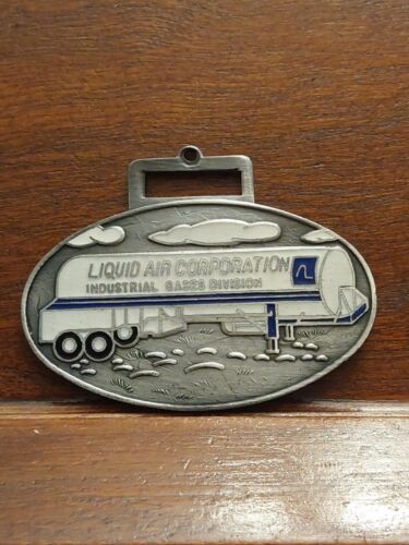 LIQUID AIR CORPORATION TRUCK WATCH FOB OR KEY CHAIN PIECE