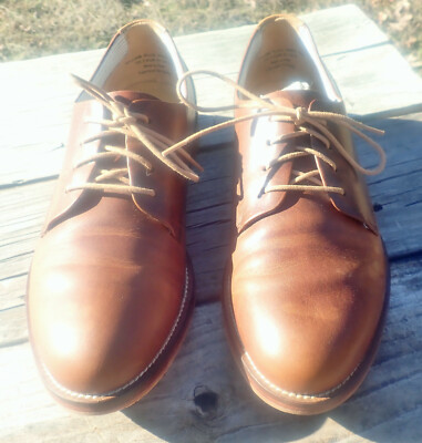 Like new J Shoes Oxford Brown Leather Dress Shoes Size 7 J Shoes William Plus Leather Mens Dress Shoes Oxford size US  main image 3