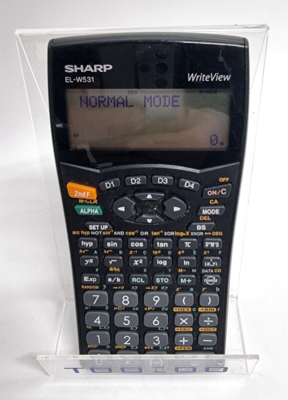 Sharp EL-W531 WriteView Black School Scientific Calculator
