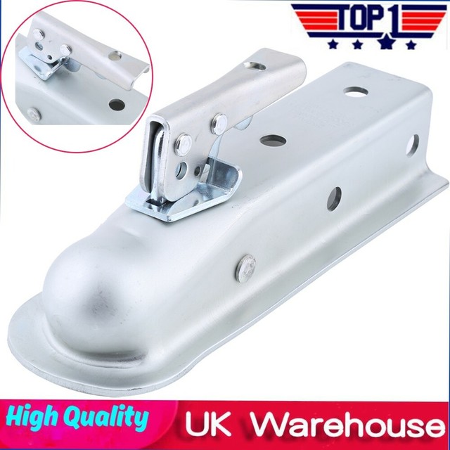 50mm Trailer Pressed Steel Hitch Coupling for Tow Ball Caravan Parts