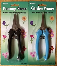 Lot of 2 ALLARY Small Garden Shear & Garden Pruner